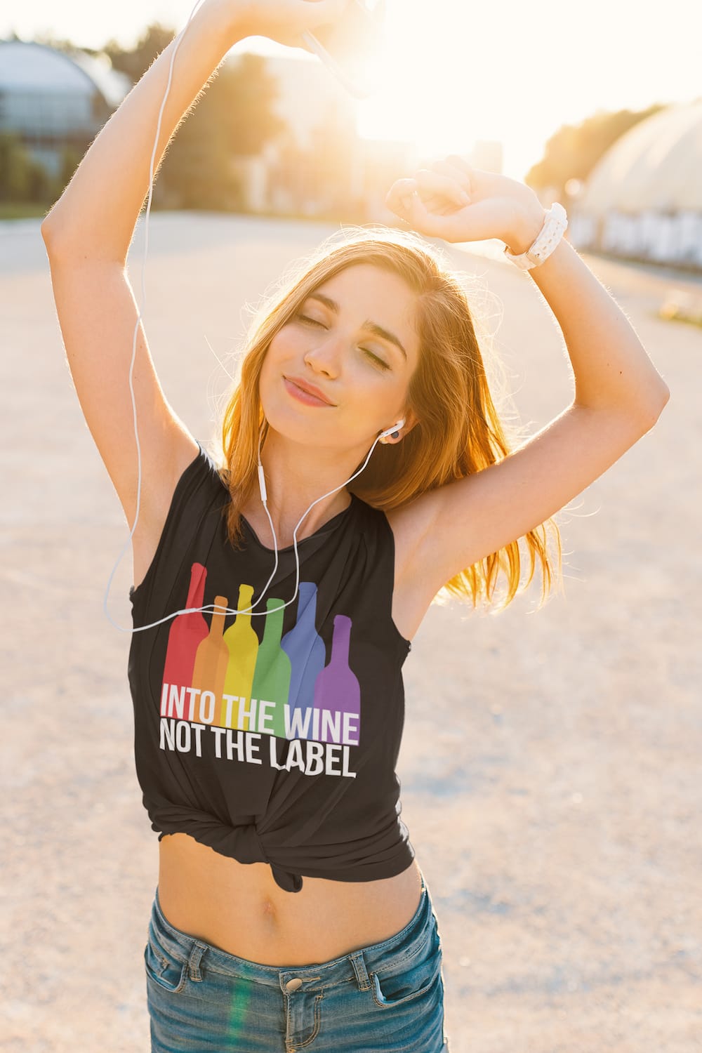 Perfectly Queer Into The Wine Not The Label Pride Tank 2