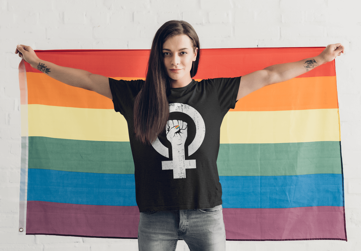 Perfectly Queer Proud Feminist TShirt 4 copy